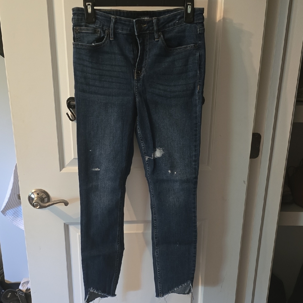 Calvin Klein Jeans Blue Ankle Cropped